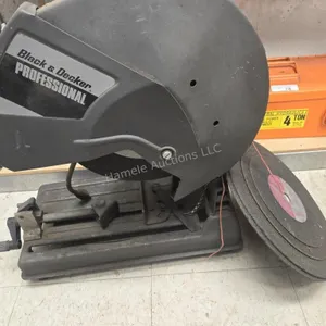 Black and Decker chopsaw and blades