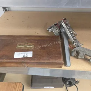 Tap and die set, flaring tool