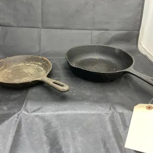 2 - Cast Iron Skillets 6" & 8"