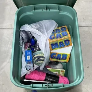 Yard - MadGab Game - Jenga - Crown Royal Bag
