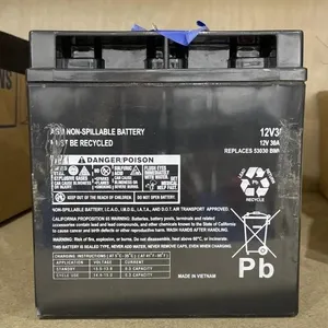 12V 30 Amp AGM Non Spillable Battery