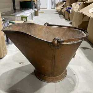 Copper Toned Coal Bucket