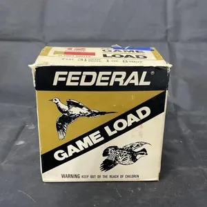 Federal Game Load 12 Ga Shotgun Shells