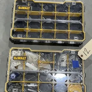 2 Pcs - DeWalt Organizing Bin w/Fasteners