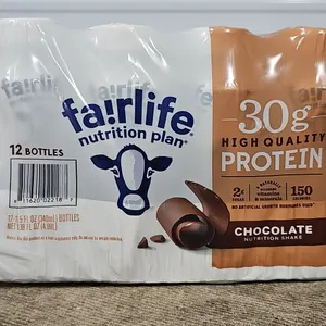 **NEW** Fairlife Nutrition Plan Chocolate Protein Shakes, 12 Pack - Expires: 12/2026