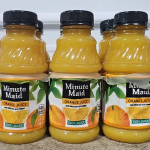 **NEW** Minute Maid 100% Orange Juice, 6 Pack - No Expiration Visible