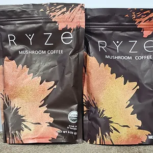 **NEW** RYZE Superfoods USDA Organic Mushroom Coffee Drink Mix, Qty 2 - Best By:12/2027