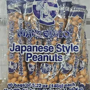 **NEW** Manzela Japanese-Style Peanuts, 10 Pack - Best By: 5/2026