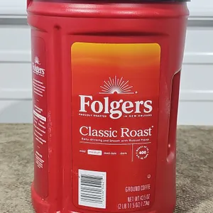 **NEW** Folgers Classic Roast Ground Coffee, 43.5 Oz - Best By: 2/27