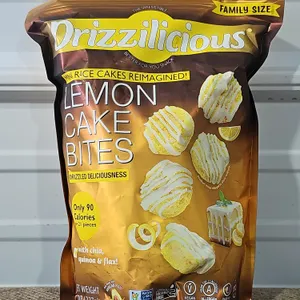 **NEW** Drizzilicious Lemon Cake Bites, 8 Oz - Expires: 10/2026