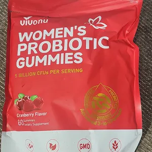 **NEW/Exterior Bag Is Open** VivoNu Women's Probiotic Gummy