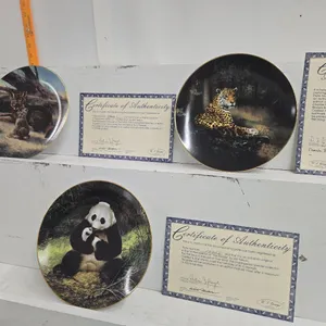 W. S. George Collector Plates (3)