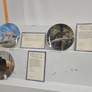 W. S. George Collector Plates (3)