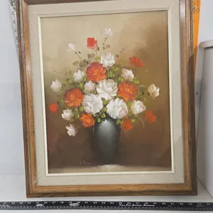 Framed Oil Painting, signed
