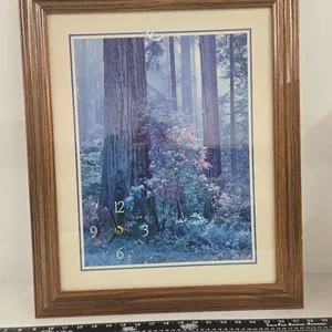Framed Clock Print