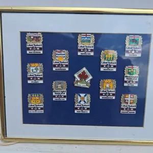 Labatt's Tankard Commemorative Pins from the 1988 Canadian Men's Curling Championship