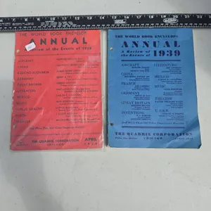 World Work Annuals 1938, 1939