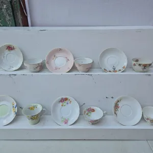 China Cups/Saucers (6)