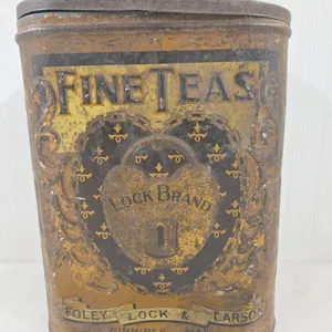Foley Lock & Larson Fine Tea Tin