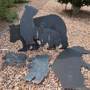 Outdoor Bear Silhouettes