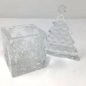Waterford Christmas Tree ornament and Votive