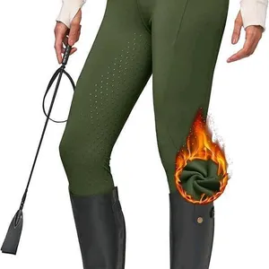 New Size XL Women's WILLIT Women's Fleece Riding Breeches Winter Horse Riding Pants Tights Equestrian Thermal Schooling Tights