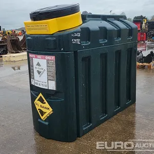 650 Litre Bunded Waste Oil Bowser 