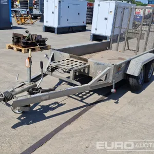 2016 Indespension 2.7 Ton Twin Axle Plant Trailer, Ramp 