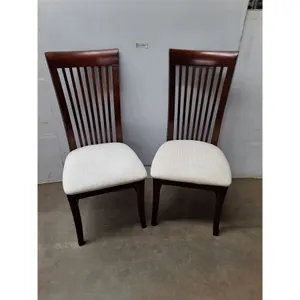* (2) 40" Highback Armless Dining Chairs - Cannot Ship