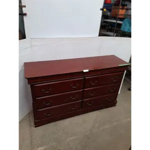* Wooden 6-Drawer Dresser - Cannot Ship