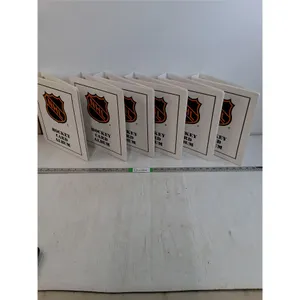 (6) NHL Hockey Card Albums-appear to be unused