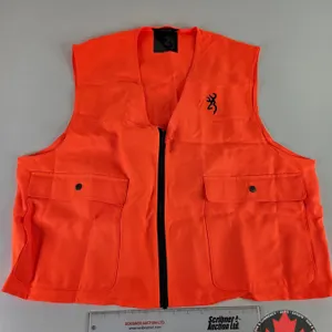 Browning Hunting Vest : High Vis. Orange (Size Large)