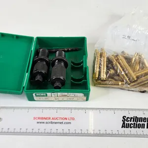 RCBS Die Set & Brass : .35 x 284 WIN (Brass Count : 29)