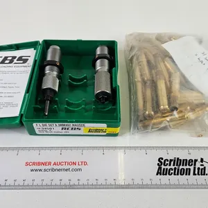 RCBS Die Set & Brass : 9.3mm x 62 Mauser (Brass Count : 31)