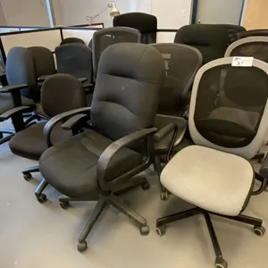 GROUP OF (15) ASSORTED OFFICE CHAIRS