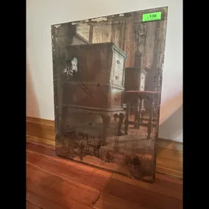 Antique Mirror As Is Condition