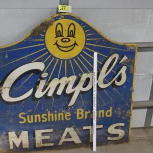 Cimpl's Meats Sign