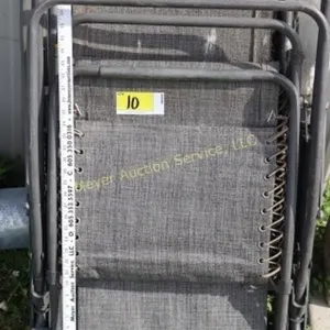 2 zero gravity lawn chairs