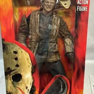 NECA Toys 19 inch Freddy versus Jason action figur