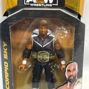 Unrivalled collection wrestling figure Scorpio sky
