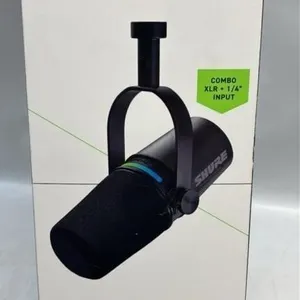 New Shure MV7I smart microphone interface