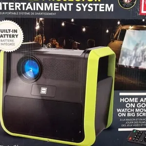 New open box RCA portable projector entertainment