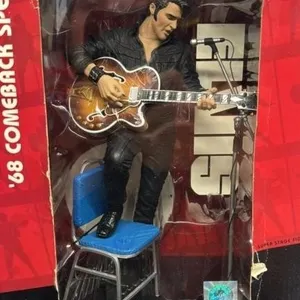 12 in Elvis Presley 68 comeback special figurine