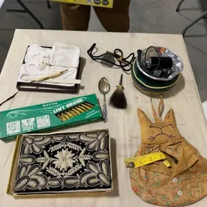 Purse, Lint Brush, Pin Cat, & other misc.