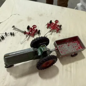 Lansing Tractor & other Metal Toys