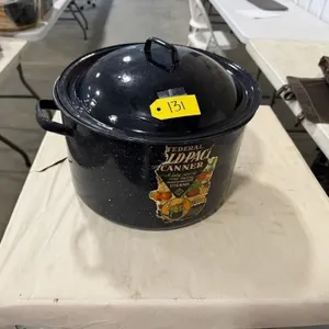 Federal Cold-Pack Enamelware Canner