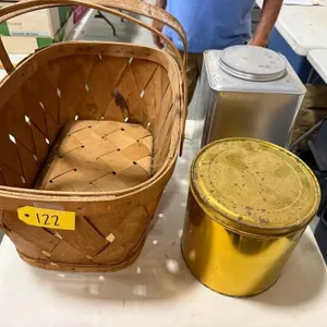 Basket & Tins