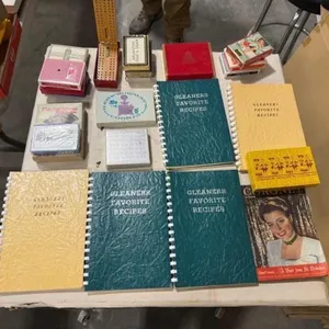 Playing Cards, Recipe Books & other