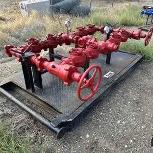 9-Valve Skid Mounted Manifold
 UNRESERVED