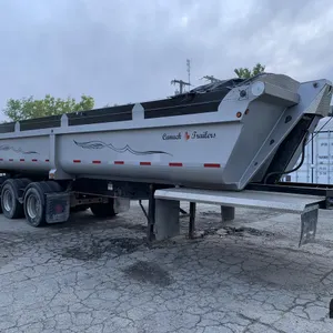 2013 Canuck Tri/A End Dump Semi Trailer